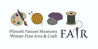 Plimoth patuxet museums winter fine arts and craft fair logo