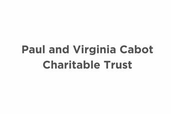 Paul Virginia Cabot Charitable Trust logo.