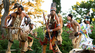 Red hawk dancers