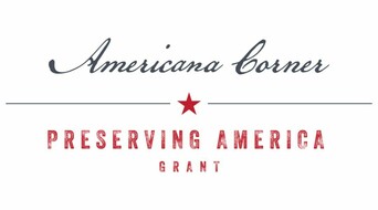 Americana Corner Logo: Americana Corner Preserving America Grant.