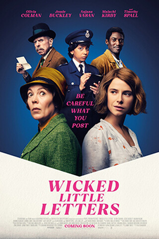 Wicked little letters movie poster