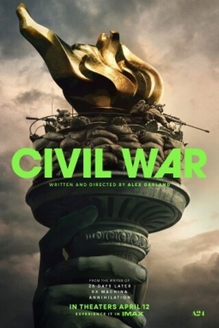 Civil war movie poster