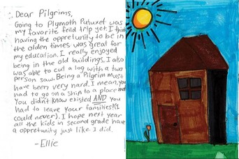 Thank you note childrens fund student visit