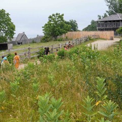 Strawberry thanksgiving standing quiver village path guests