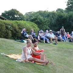 Guests picnic lawn indigenous voices series concert