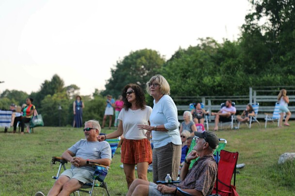 The groovalottos guests dance