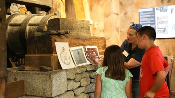 Grist mill educator guests