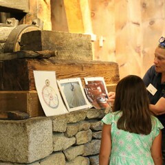 Grist mill educator guests