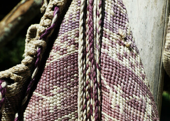 Indigenous woven bag