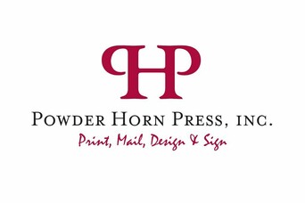 Powder horn press logo