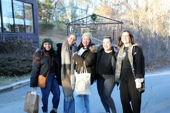 Guests at Winter Fair.