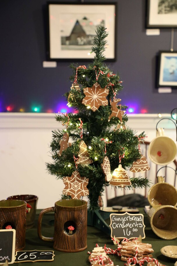 Ceramic Christmas ornaments