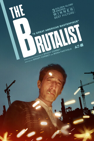 The brutalist movie poster