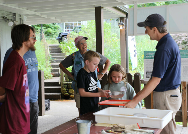 Grist mill deck education program family guest