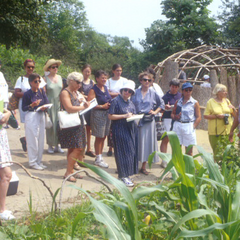 Wampanoag program patuxet homesite group tour