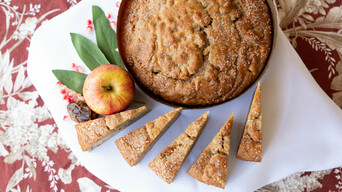 Fall harvest dinners dessert apple table setting