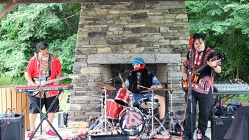 Summer music series the groovalottos center pavilion
