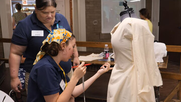 Mantua production craft center intern wardrobe