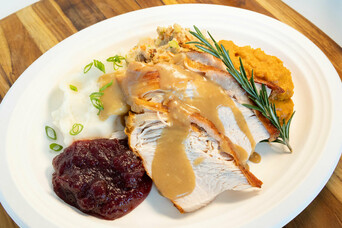 Plentiful Cafe Thanksgiving Dinner