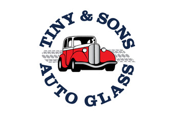 tiny and sons auto glass logo