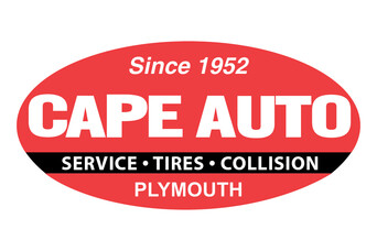 cape auto since 1952 service tires collision plymouth logo