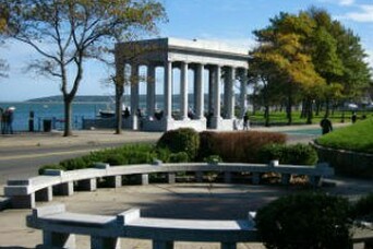 Plymouth rock portico