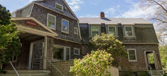 Large, shingled house