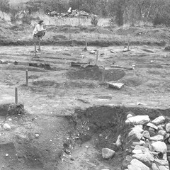 General view of the Winslow Site and excavation work
