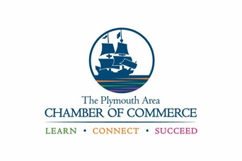 The plymouth area chamber of commerce logo