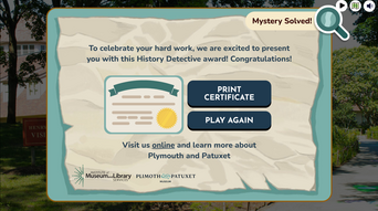 Game Certificate
