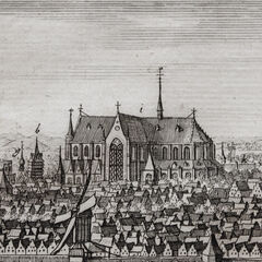 Leiden skyline pieterskerk