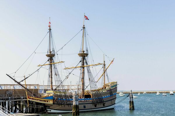 Mayflower at pier